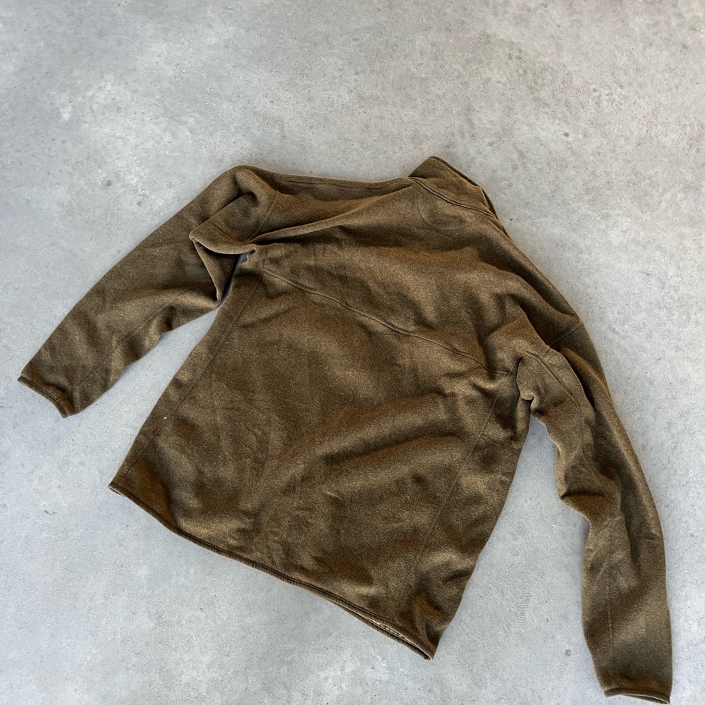 Patagonia Olive Green Snap‑Pullover Fleece - Picture 7 of 10